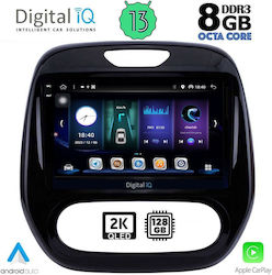 Digital IQ Car Audio System for Renault Captur 2013-2019 (Bluetooth/USB/AUX/WiFi/GPS/Apple-Carplay/Android-Auto) with Touch Screen 9"