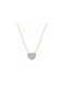 Heart necklace Gold 14k