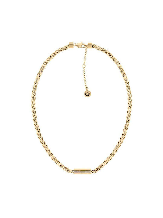 Tommy Hilfiger Chain Neck made of Stainless Steel Gold-Plated