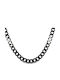 Drandakis Silver Chain Neck Wide Thickness 6.5mm
