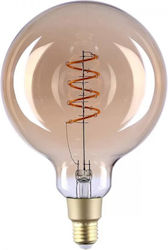 Shelly Vintage Smart Λάμπα LED 4W για Ντουί E27 και Σχήμα G125 Θερμό Λευκό 260lm Dimmable