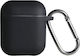 Beline Θήκη Σιλικόνης σε Μαύρο χρώμα για Apple AirPods