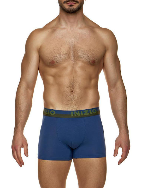 Inizio Men's Boxer Jean/blue