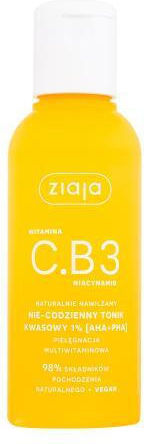 Ziaja Vitamin C B3 Gesichtswasser zur Tonisierung mit Niacinamid 120ml