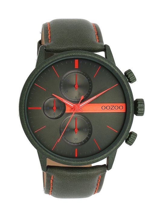 Oozoo Timepieces Uhr Batterie in Schwarz Farbe