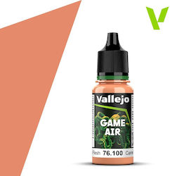 Acrylicos Vallejo Game Air Model Making Paint Rosy Flesh 18ml