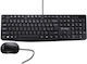 Yenkee YKM 1007CS Tastatur & Maus Set Englisch US