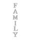 Self-adhesive Mirror For Interior Decor And Design, Family Model, Premium Acrylic Pvc, Set Of 6 Letters, Original Deals