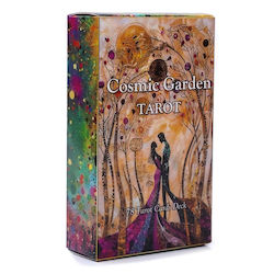 Lo Scarabeo Tarot Cards Cosmic Garden (78 Illustrated Cards with Celestial artworks)
