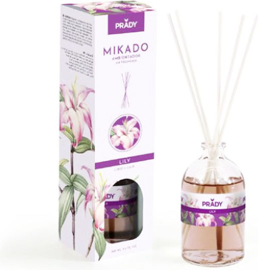 Prady Micado Parfümierter Raumduft mit Stäbchen 100ml Lilie 08704