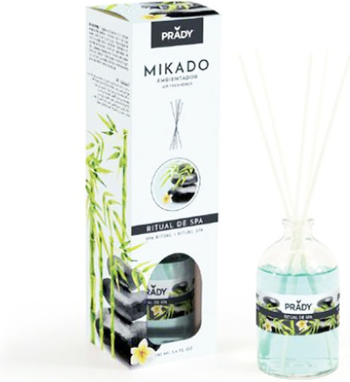 Prady Micado Αρωματικό Χώρου Με Sticks 100ml Σπα 08706