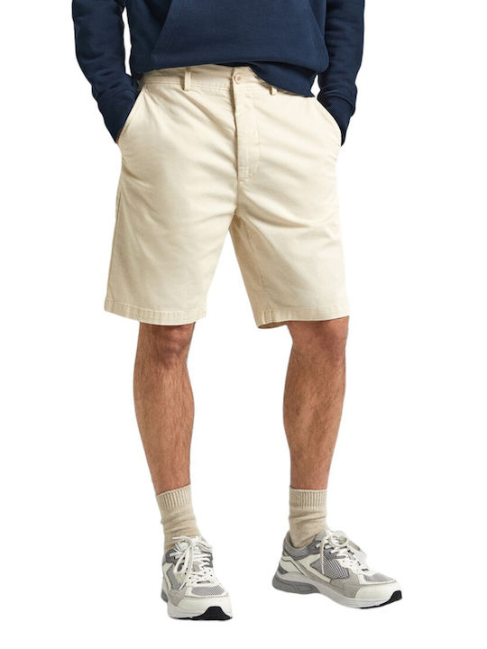 Pepe Jeans Herrenshorts Chino Ecru