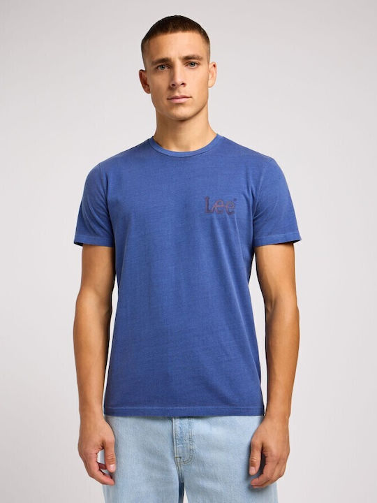 Lee Wobbly T-shirt Μπλε