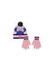 Cerda Kids Beanie Set with Gloves Knitted Pink 2200007927