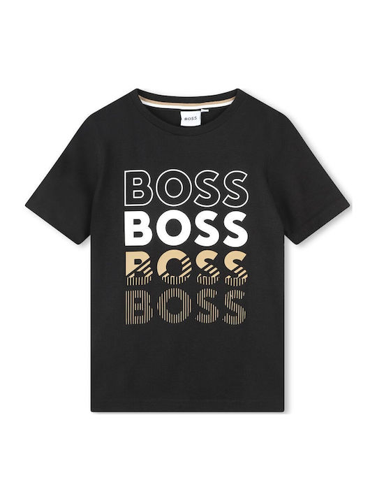 Kinder-T-Shirt Schwarz