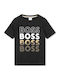 Kinder-T-Shirt Schwarz