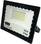 Mini Στεγανός Προβολέας LED 30W IP66