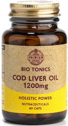 Bio Tonics Cod Liver Oil 1200mg 40 caps Bio Tonics Cod Liver Oil 1200mg 40 caps