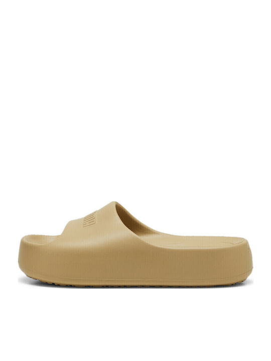PUMA Shibusa Slides σε Μπεζ Χρώμα