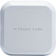 Brother P-touch CUBE Plus PT-P710BT Electronic Handheld Label Maker in White Color
