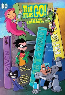 Teen Titans Go To The Library Art Baltazar