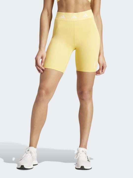 Adidas Women's Bike Training Legging Yellow