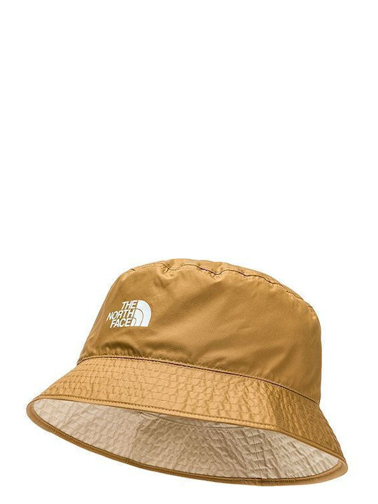 The North Face Sun Stash Fabric Men's Hat Bucket Style Brown