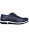 Cockers Men's Leather Casual Shoes Blue