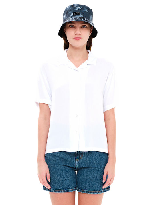 Emerson Women's Short Sleeve Shirt White