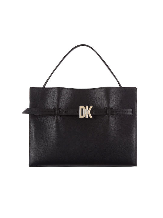 DKNY Leder Damen Tasche Schulter Schwarz