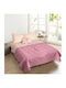 Kipper Coverlet Single Microfiber Beige-natural 160x220cm