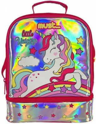 Must Yummy Isothermal Food Case 7lt Multicolour Unicorns L22 x W16 x H28cm