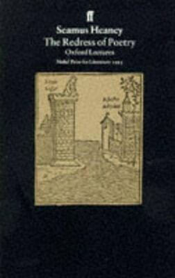 The Redress Of Poetry Seamus Heaney The Redress Of Poetry Seamus Heaney
