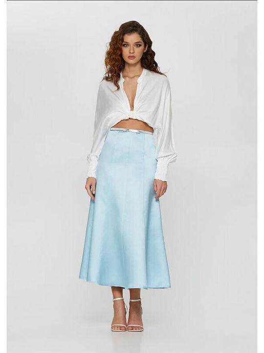 Lynne Skirt in Light Blue color