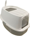 Cat Toilet Closed in White Color L43xW62xH42cm