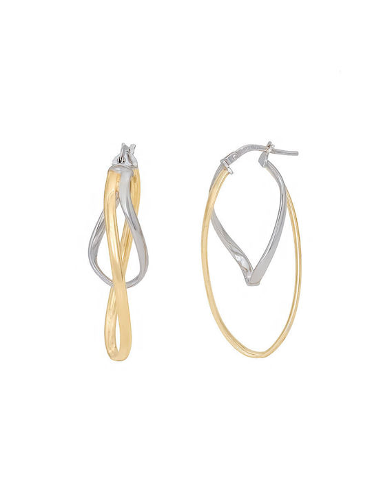 Krini Earrings Hoops made of Silver