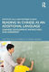 Reading In Chinese As An Additional Language Learners Development Instruction And Assessment