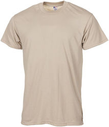 Κοντομάνικο T-shirt Στρατού σε Μπεζ Χρώμα Κοντομάνικο T-shirt Στρατού σε Μπεζ Χρώμα