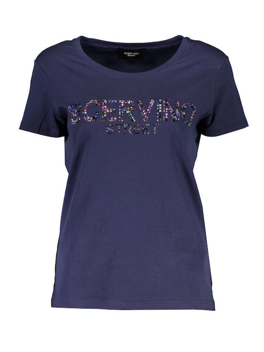 Scervino Street Damen T-Shirt Blue