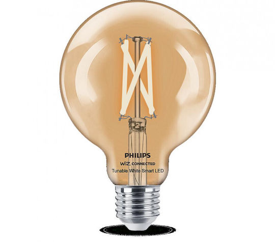 Philips Smart Λάμπα LED 7W για Ντουί E27 και Σχήμα G95 Θερμό Λευκό 806lm