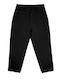 Women's Jean Trousers in Baggy Line Black