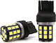 Лампи Автомобила W21W / DRL / W3x16d Canbus LED 5500К Хладно бяло 12V / 24V 1бр