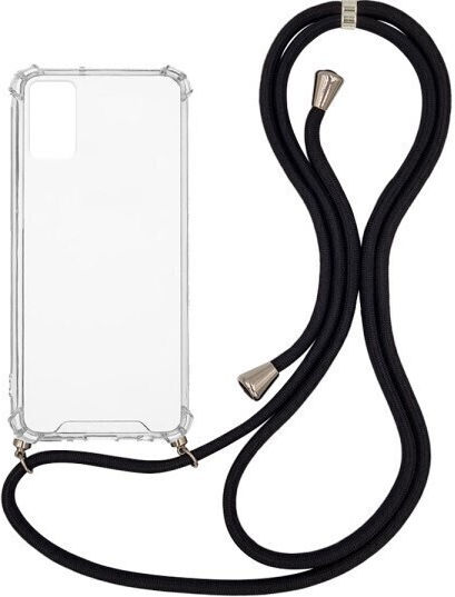 Silicone Case With Black Cord Samsung Galaxy S20 Plus /transparent