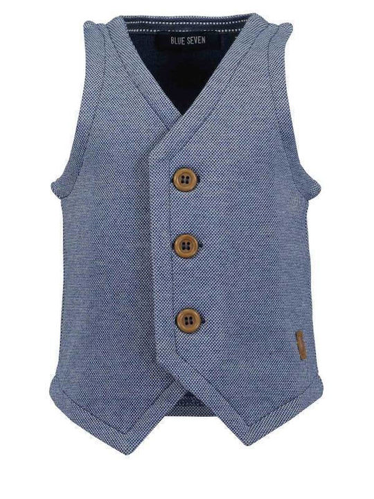 Blue Seven Kids Vest Blue