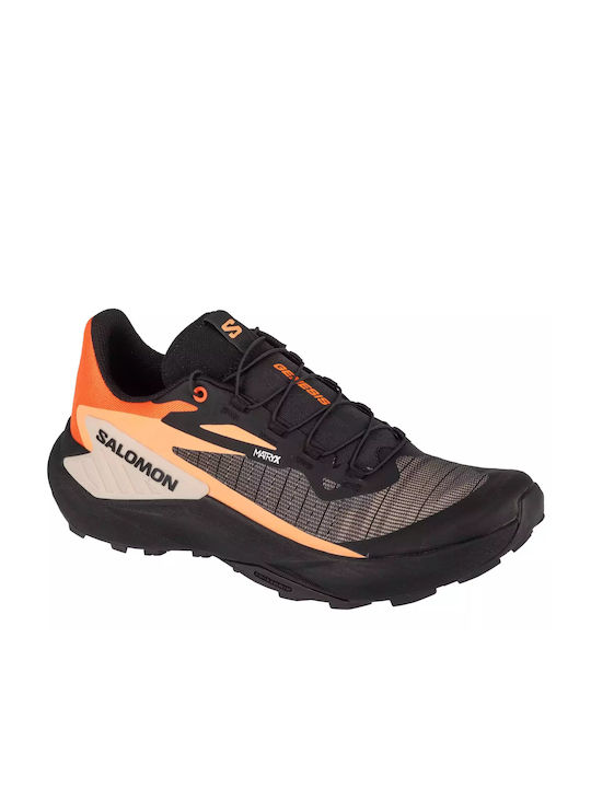 Salomon Genesis Bărbați Pantofi sport Trail Running Dragon Fire / Black / Cement