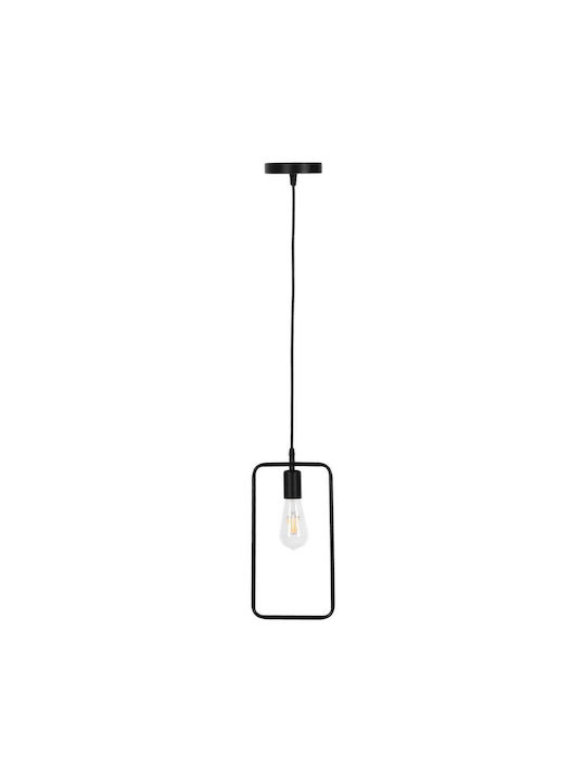 HomeMarkt Pendant Light Single-Light for Socket E27 Black