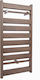 Altherm Релса за кърпи за Баня 900x500 747ккал/ч Кафяв