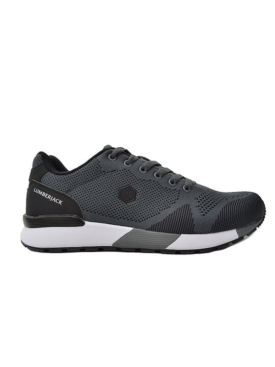 Lumberjack Vendor Ανδρικά Sneakers Grey / Black