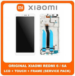 Xiaomi Redmi 6a Display Weiß Original