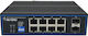 Avizio Power AV-SU8GP2FI Negestionat L2 PoE+ Switch cu 8 Porturi Gigabit (1Gbps) Ethernet și 2 Porturi SFP